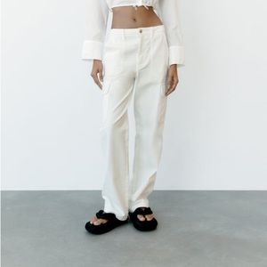 Women’s White Cargos